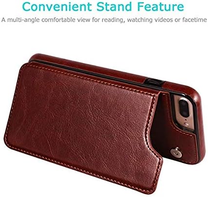 Pu Leather Cardholder Slotted iPhone Wallet Case