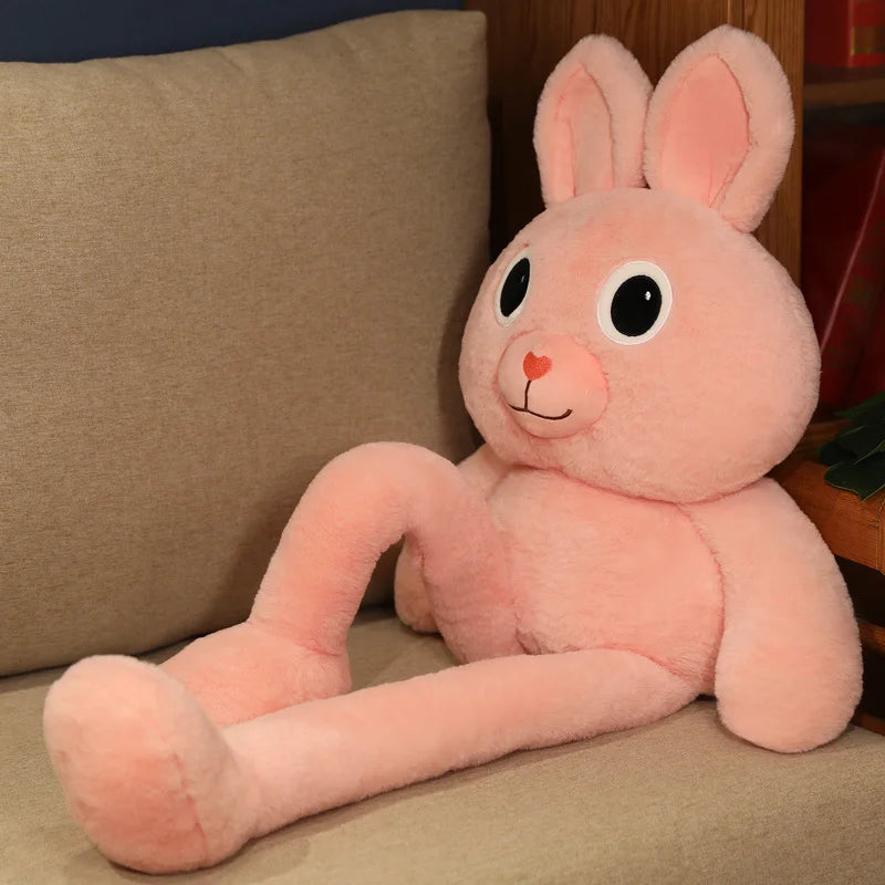 Retractable Rabbit Ear Pull Plushy