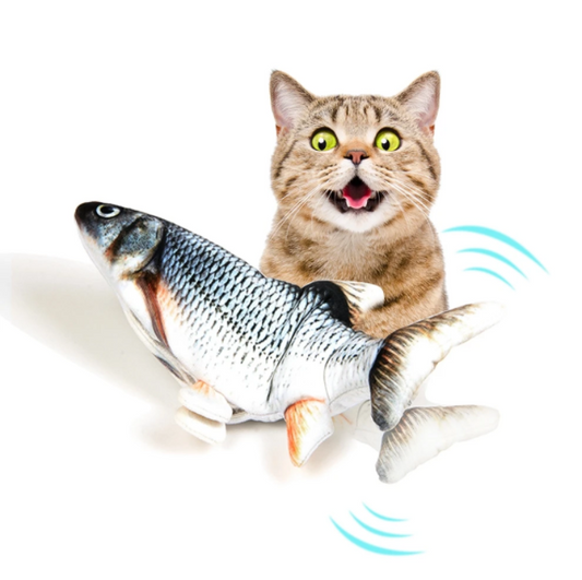 MOVING FISH CAT TOY