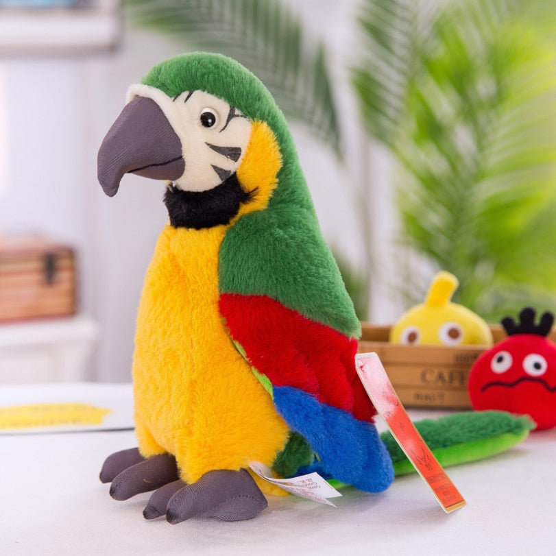 Talking Parrot Plushy Toy