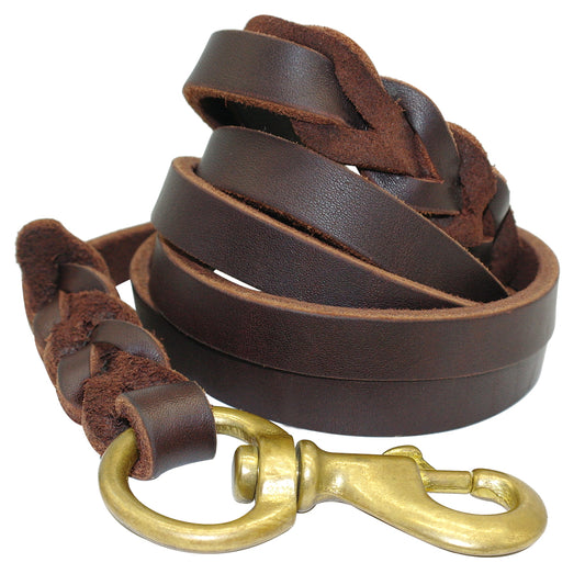 Premium Leather Leash K9 for German Shepherd