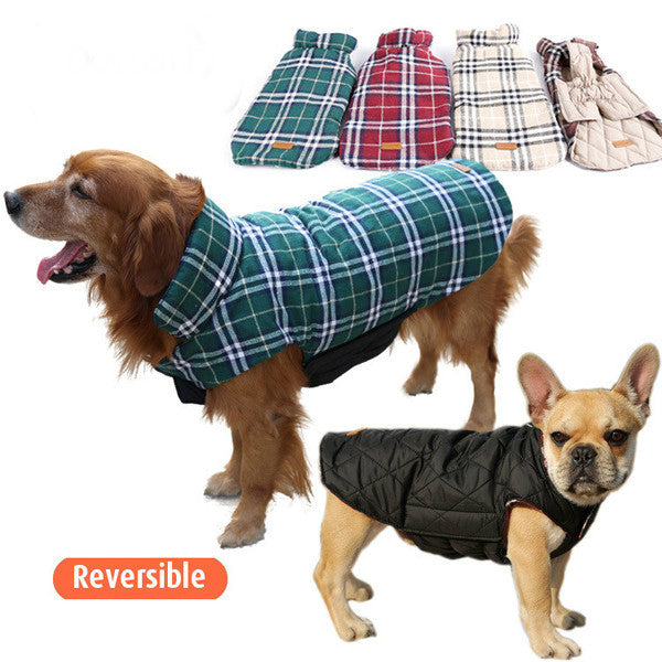 Reversible Dog Jacket